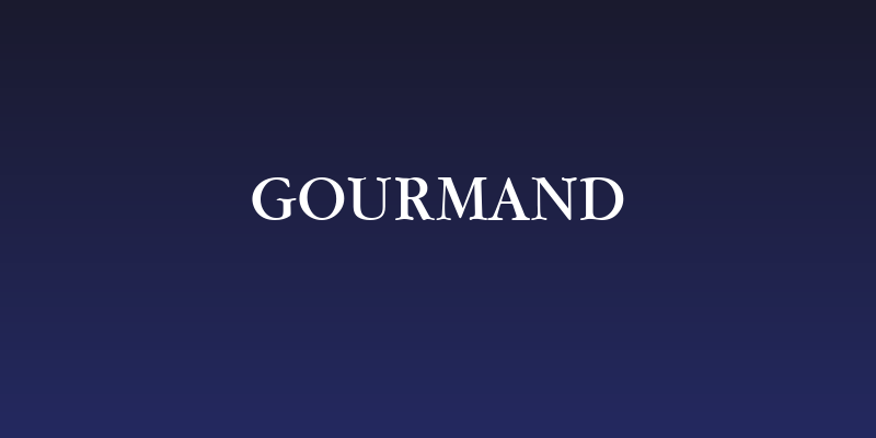 Gourmand Social Header