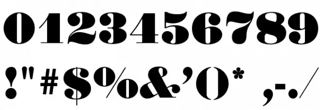 Gourmandise Font OTHER CHARS