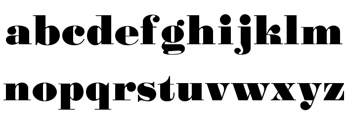 Gourmandise Font LOWERCASE