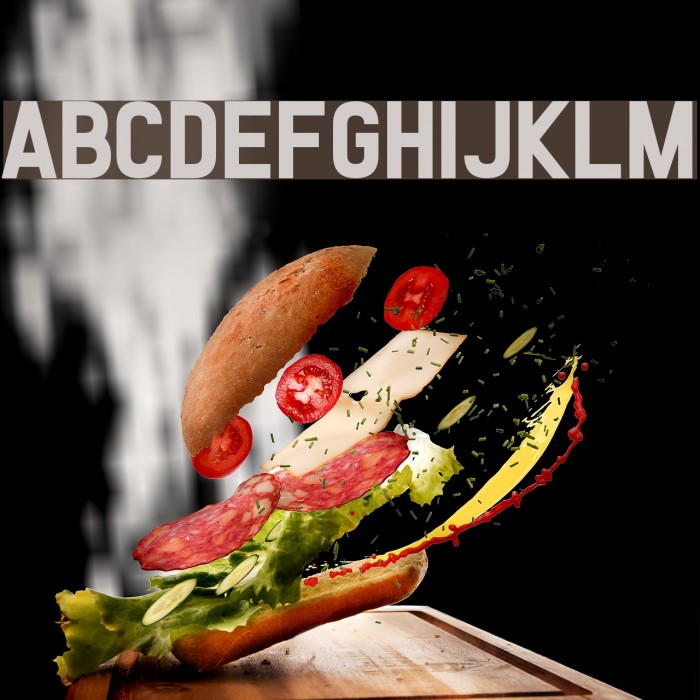 Gourmet Hearth Font examples