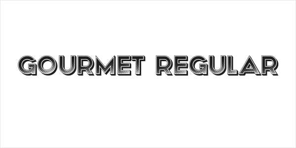 Gourmet Regular Logo