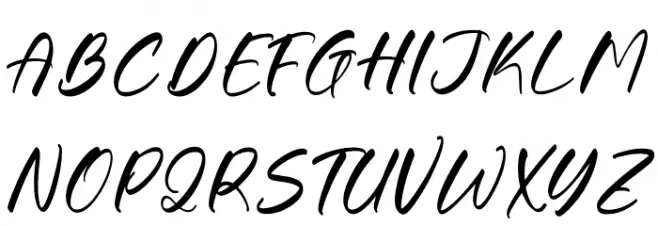 Gouthals Palmetto DEMO VERSION Font UPPERCASE