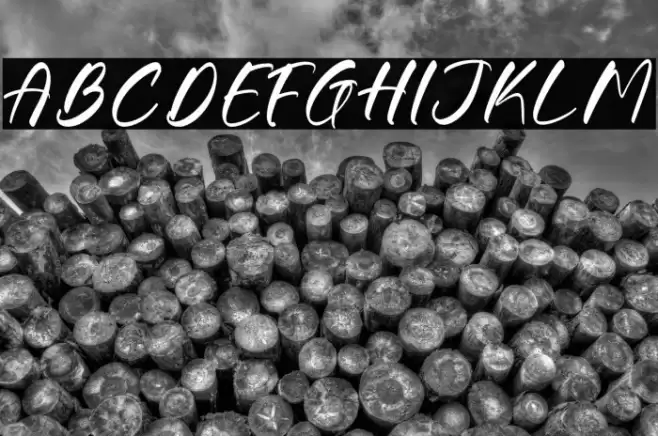 Gouthals Palmetto DEMO VERSION Font examples