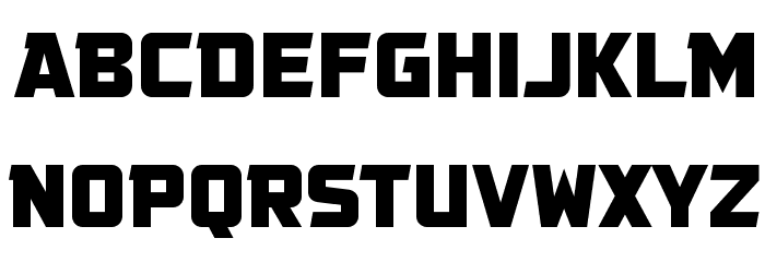Government Agent BB Font LOWERCASE