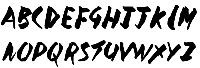 Government Torment Font LOWERCASE
