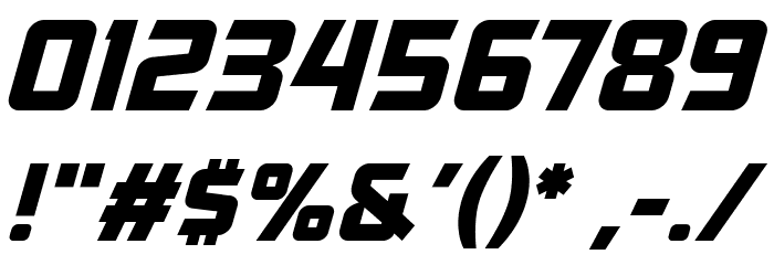 GovernmentAgentBB-Italic Font OTHER CHARS