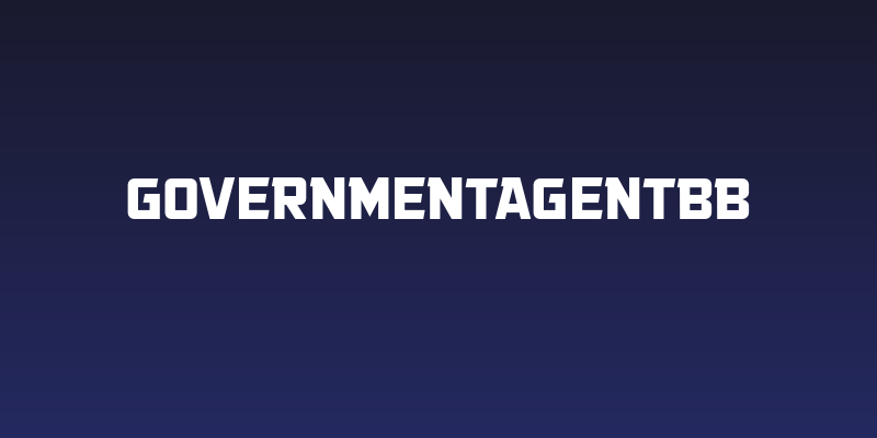 GovernmentAgentBB Social Header