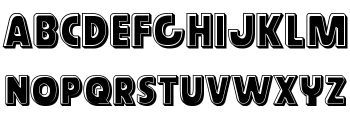 Governor Bevel Font LOWERCASE