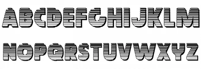 Governor Chrome Font LOWERCASE
