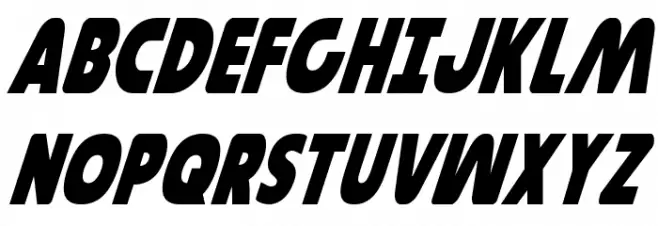 Governor Condensed Italic Polices MAJUSCULES