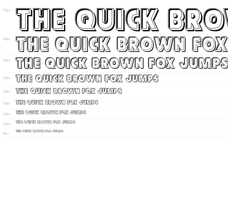 Governor Engraved Waterfall