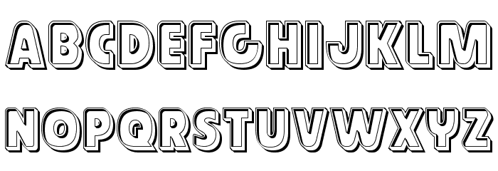 Governor Engraved Font LOWERCASE