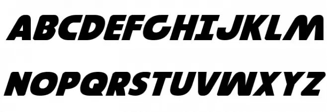 Governor Expanded Italic Fuentes MAYÚSCULAS