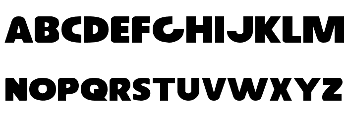 Governor Expanded Font LOWERCASE