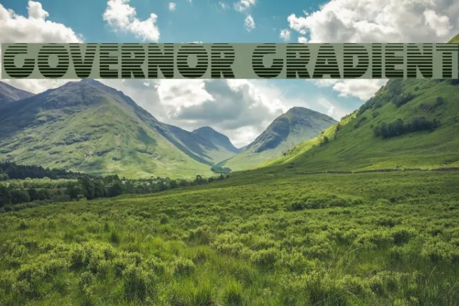 Governor Gradient Example 1
