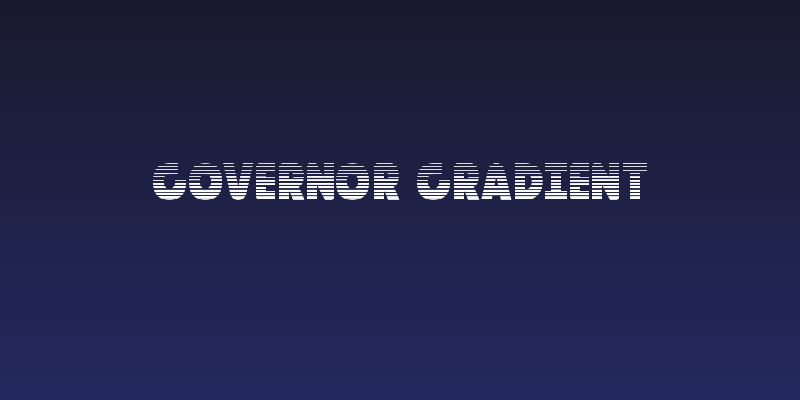 Governor Gradient Social Header