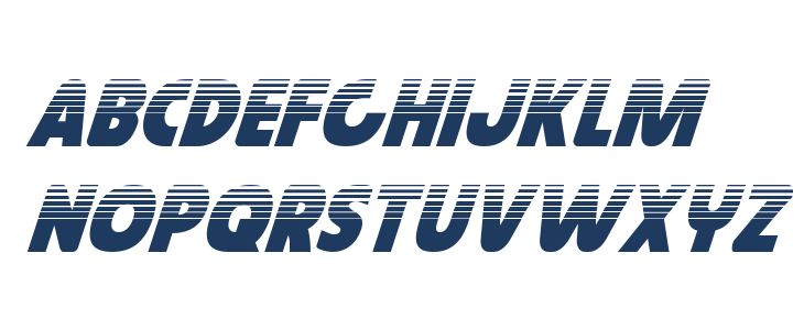 Governor Halftone Italic Lowercase