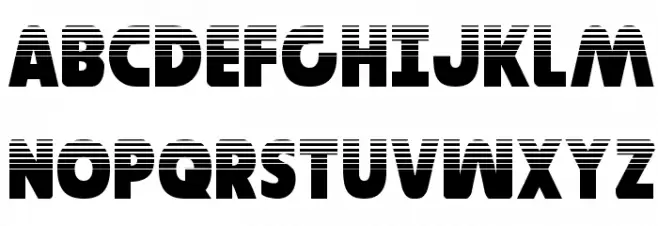Governor Halftone Polices MAJUSCULES