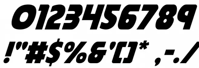 Governor Italic Font OTHER CHARS