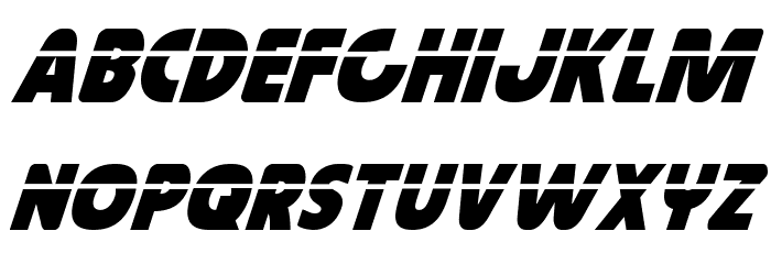 Governor Laser Italic フォント 小文字