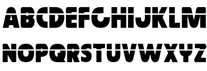 Governor Laser Font LOWERCASE