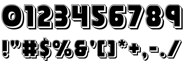 Governor Punch Font OTHER CHARS