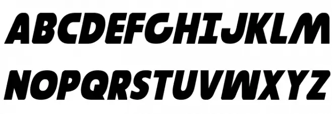 Governor Semi-Italic Schriftart Groß