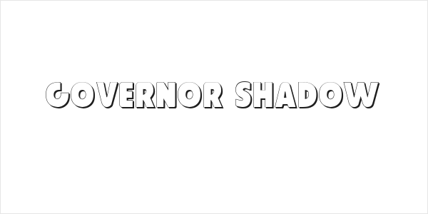 Governor Shadow Logo