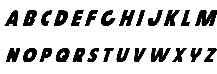 Governor Title Italic Font LOWERCASE