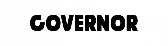 Governor  フリーフォントのダウンロード