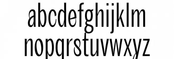Goversy Free Regular 字体 小写