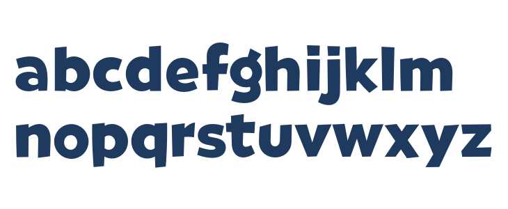 GoviaSans-Bold-DEMO Lowercase