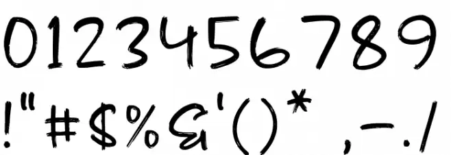 Gowhard Font OTHER CHARS