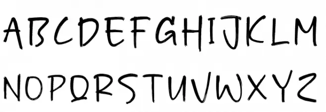 Gowhard Schriftart Groß