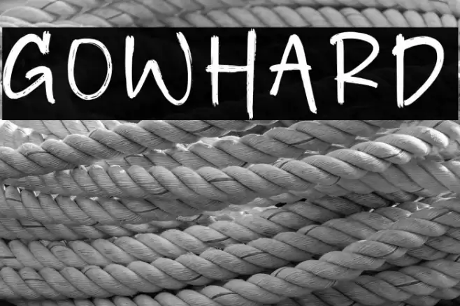 Gowhard Font examples