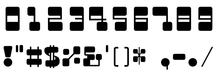 Goyo Regular フォント その他の文字