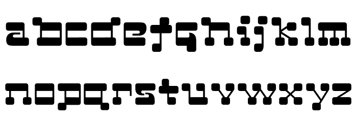 Goyo Regular フォント 小文字