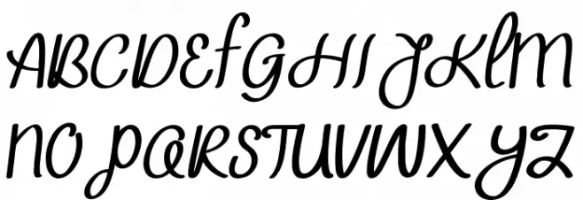 Goyoh Schriftart Groß