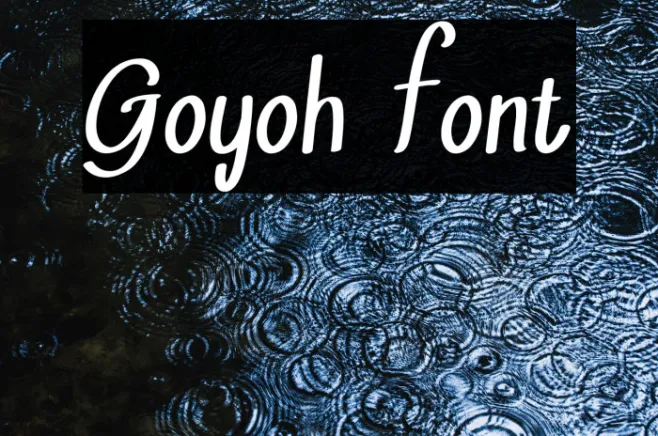 Goyoh Example 1