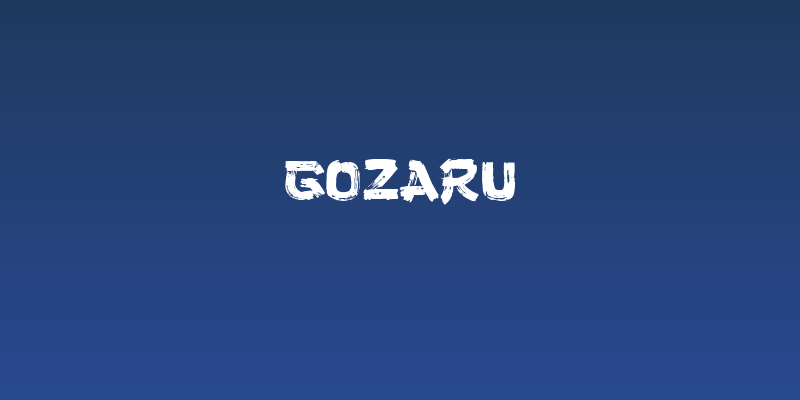 Gozaru Social Header
