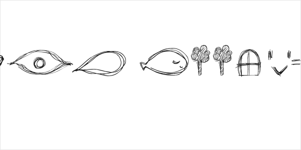 go around the books - symbols Logo