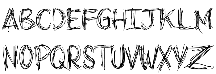 go around the books Font LOWERCASE