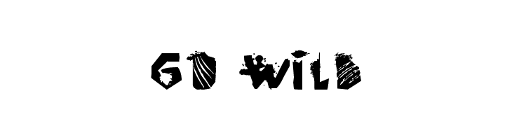 go wild  フリーフォントのダウンロード