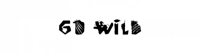 go wild  Frei Schriftart Herunterladen