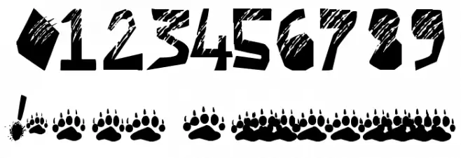 go wild Font OTHER CHARS