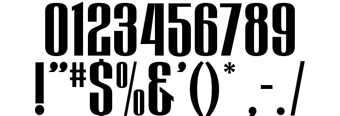 gogo `big Font OTHER CHARS