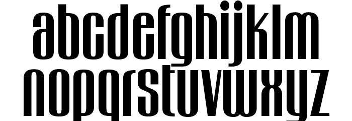 gogo `big Font LOWERCASE