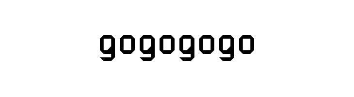 Gogogogo Font, Helge Barske