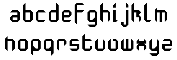 gogogogo Font LOWERCASE