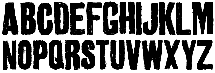 golden 0 pony Font LOWERCASE